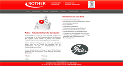 Desktop Screenshot of horst-rother-gmbh.de